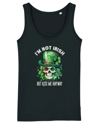 de St Patrick - I am not irish but kiss me anyway Black
