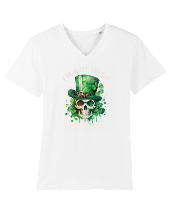 de St Patrick - I am not irish but kiss me anyway White