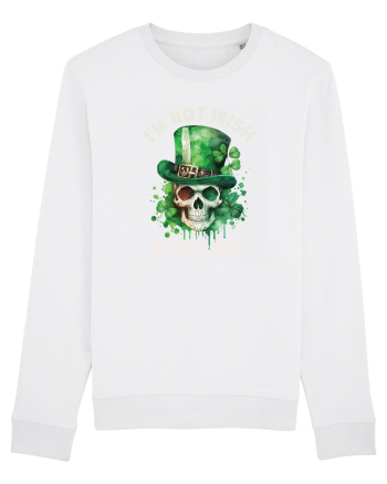 de St Patrick - I am not irish but kiss me anyway White