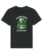 de St Patrick - I am not irish but kiss me anyway Tricou mânecă scurtă Unisex Rocker
