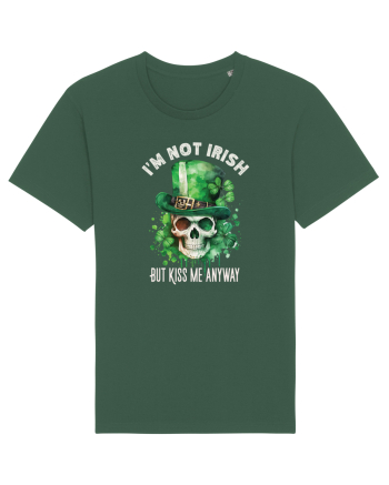 de St Patrick - I am not irish but kiss me anyway Bottle Green