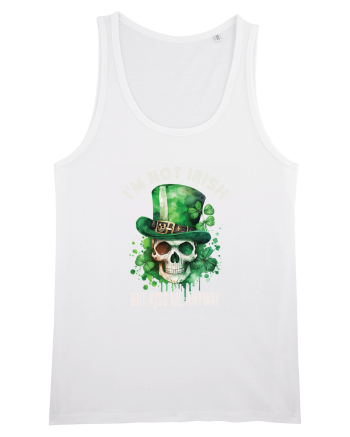 de St Patrick - I am not irish but kiss me anyway White