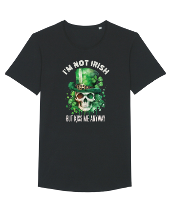 de St Patrick - I am not irish but kiss me anyway Black
