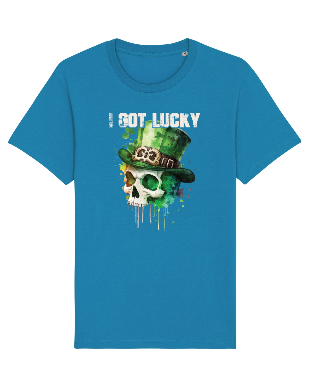 Tricou mânecă scurtă Unisex Rocker Azur