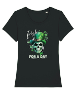 de St Patrick - Irish for a day Tricou mânecă scurtă guler larg fitted Damă Expresser