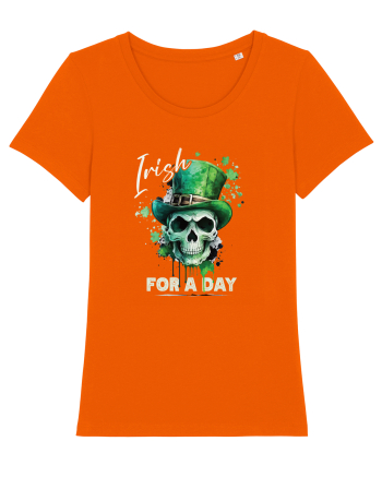 de St Patrick - Irish for a day Bright Orange