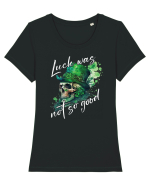 de St Patrick - Luck was not so good Tricou mânecă scurtă guler larg fitted Damă Expresser