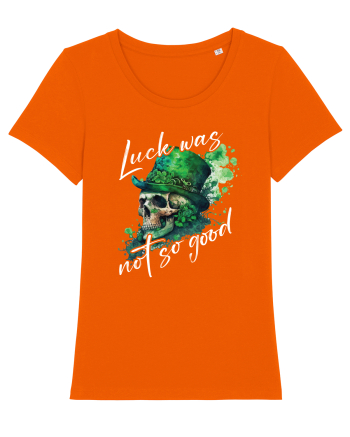 de St Patrick - Luck was not so good Bright Orange