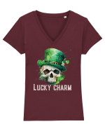 de St Patrick - Lucky charm Tricou mânecă scurtă guler V Damă Evoker