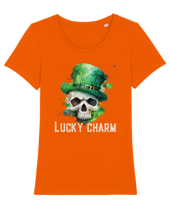de St Patrick - Lucky charm Bright Orange