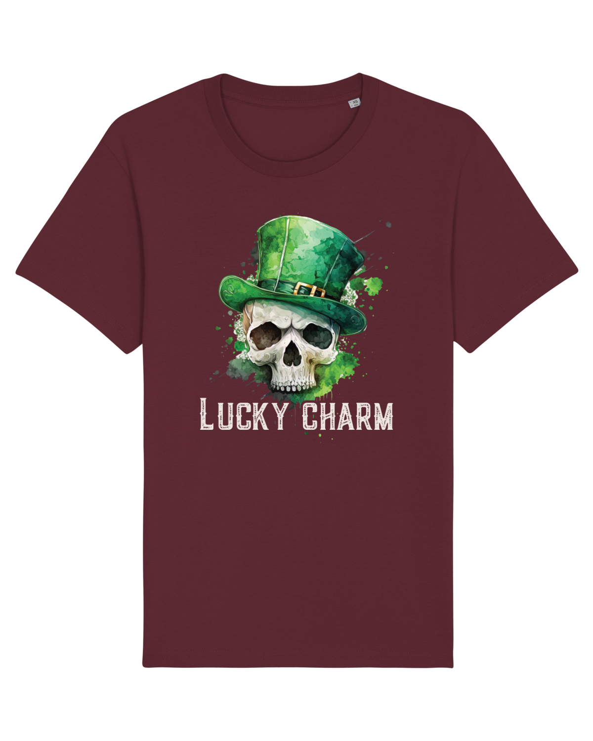 Tricou mânecă scurtă Unisex Rocker Burgundy