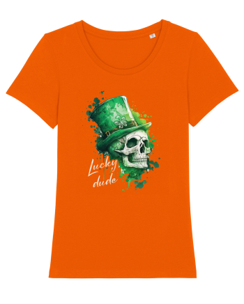 de St Patrick - Lucky dude Bright Orange