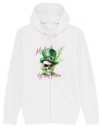 de St Patrick - My luck is on fire Hanorac cu fermoar Unisex Connector