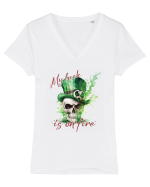 de St Patrick - My luck is on fire Tricou mânecă scurtă guler V Damă Evoker
