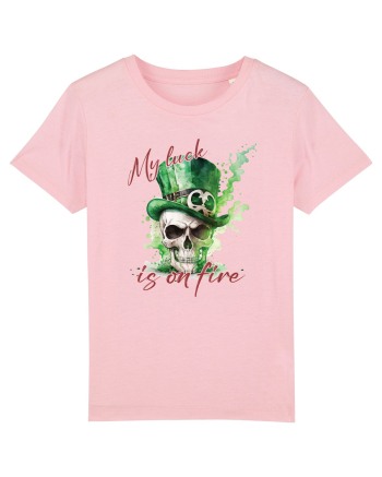 de St Patrick - My luck is on fire Cotton Pink