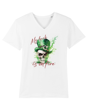 de St Patrick - My luck is on fire White