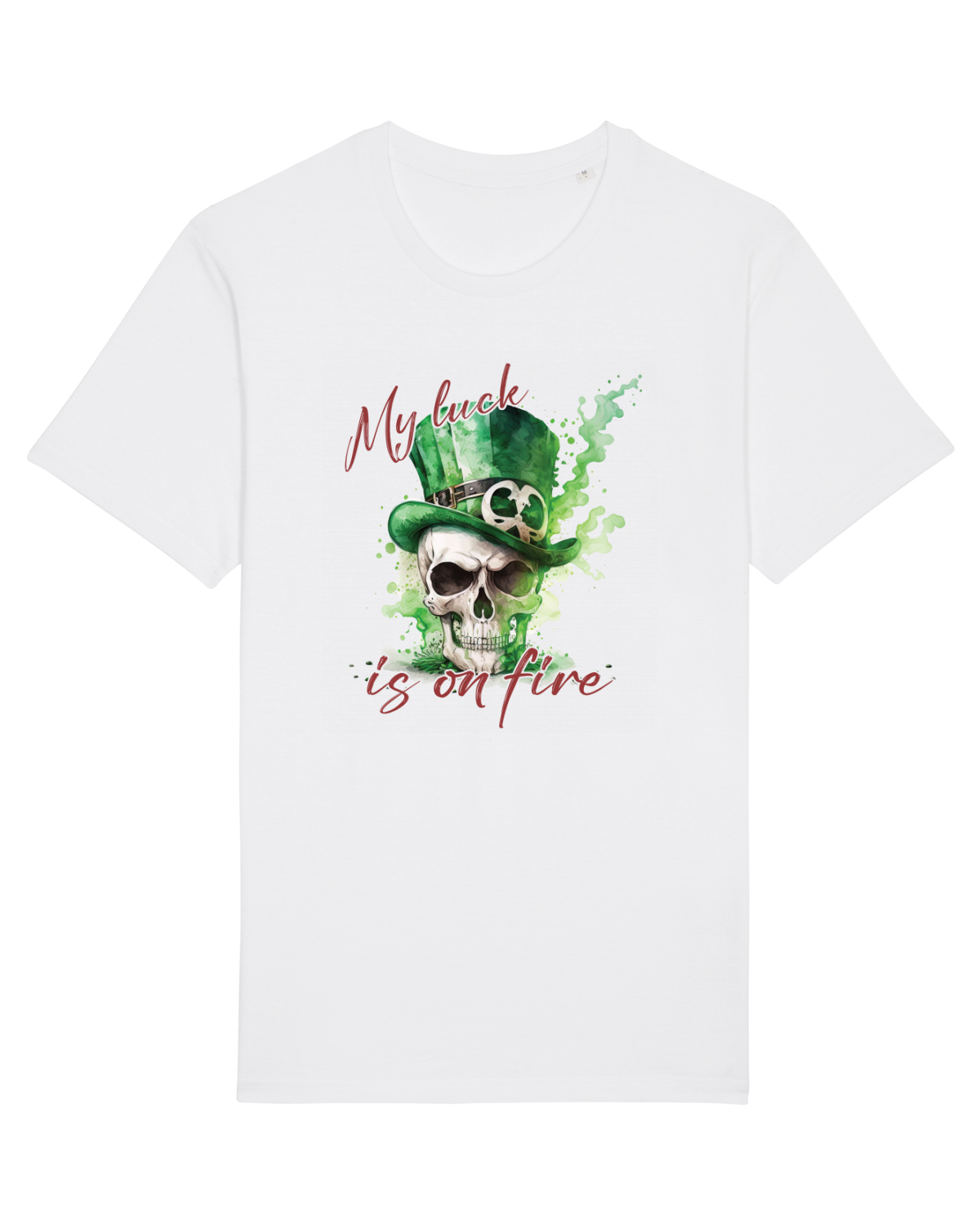 Tricou mânecă scurtă Unisex Rocker White