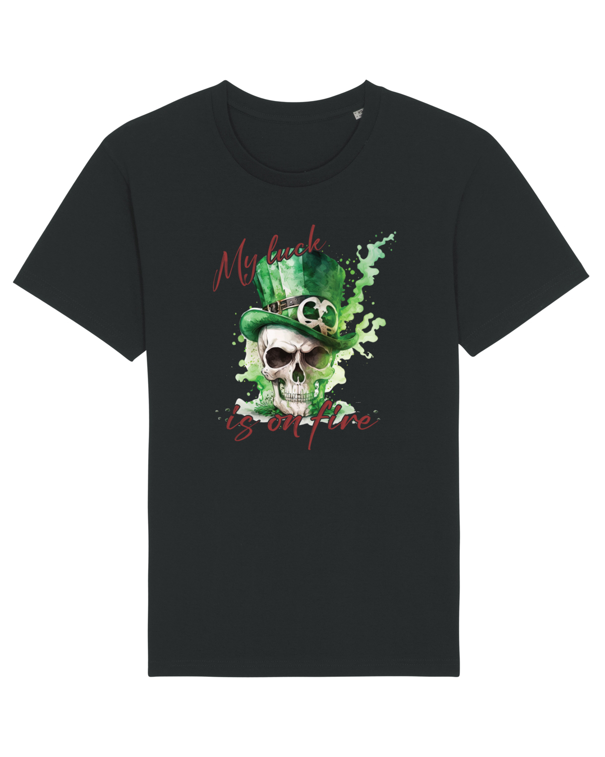 Tricou mânecă scurtă Unisex Rocker Black