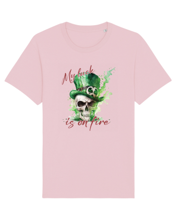 de St Patrick - My luck is on fire Cotton Pink