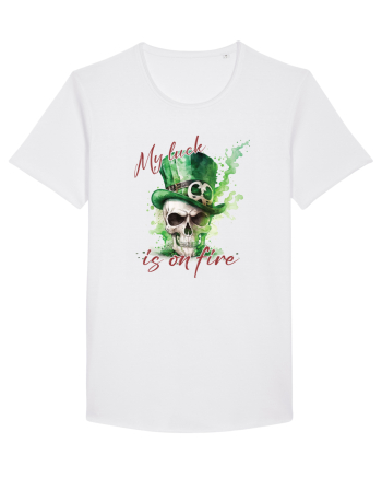 de St Patrick - My luck is on fire White