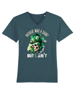 de St Patrick - Patrick was a saint Tricou mânecă scurtă guler V Bărbat Presenter