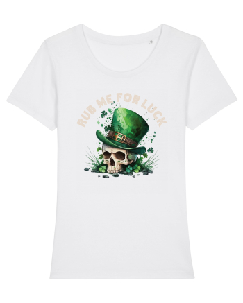 de St Patrick - Rub me for luck White