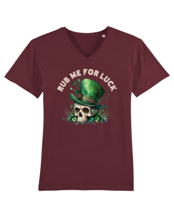 de St Patrick - Rub me for luck Burgundy