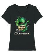 de St Patrick - Zero lucks given Tricou mânecă scurtă guler larg fitted Damă Expresser
