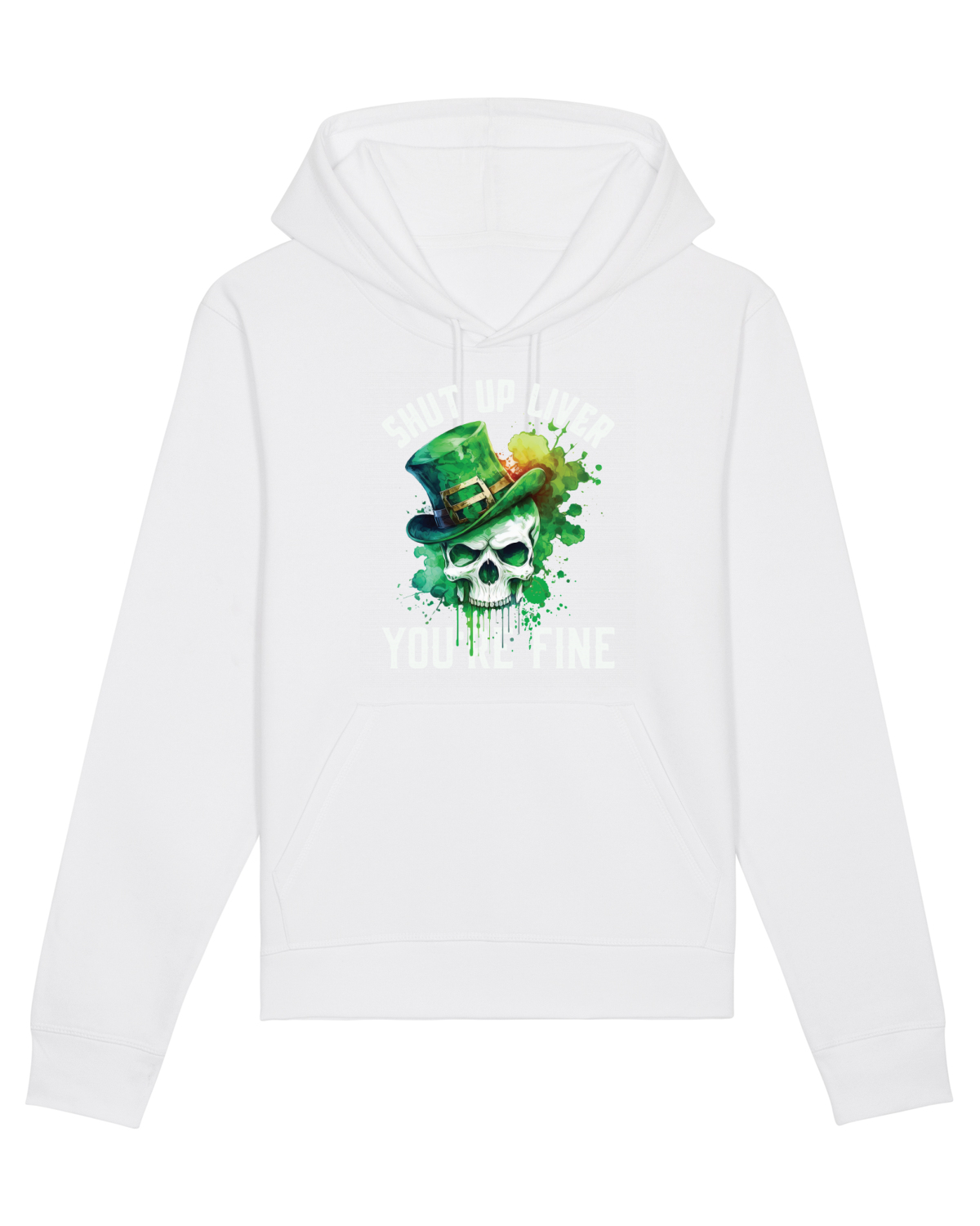 Hanorac Unisex Drummer White