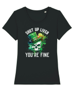 de St Patrick - Shut up liver Tricou mânecă scurtă guler larg fitted Damă Expresser