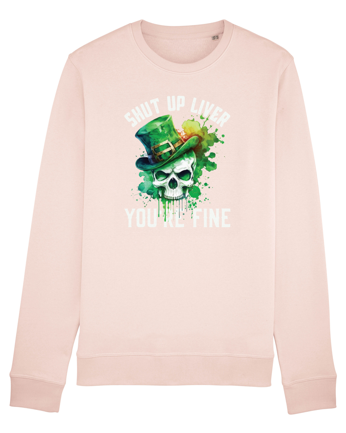 Bluză mânecă lungă Unisex Rise Candy Pink