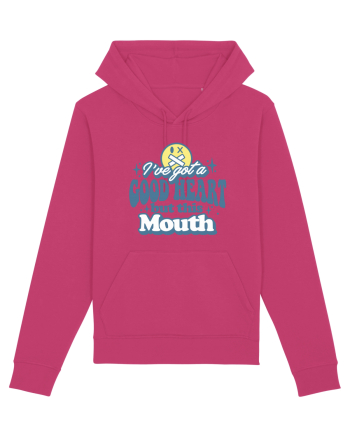 I've got a good heart but this mouth Raspberry