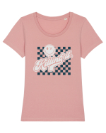 Killing it Tricou mânecă scurtă guler larg fitted Damă Expresser