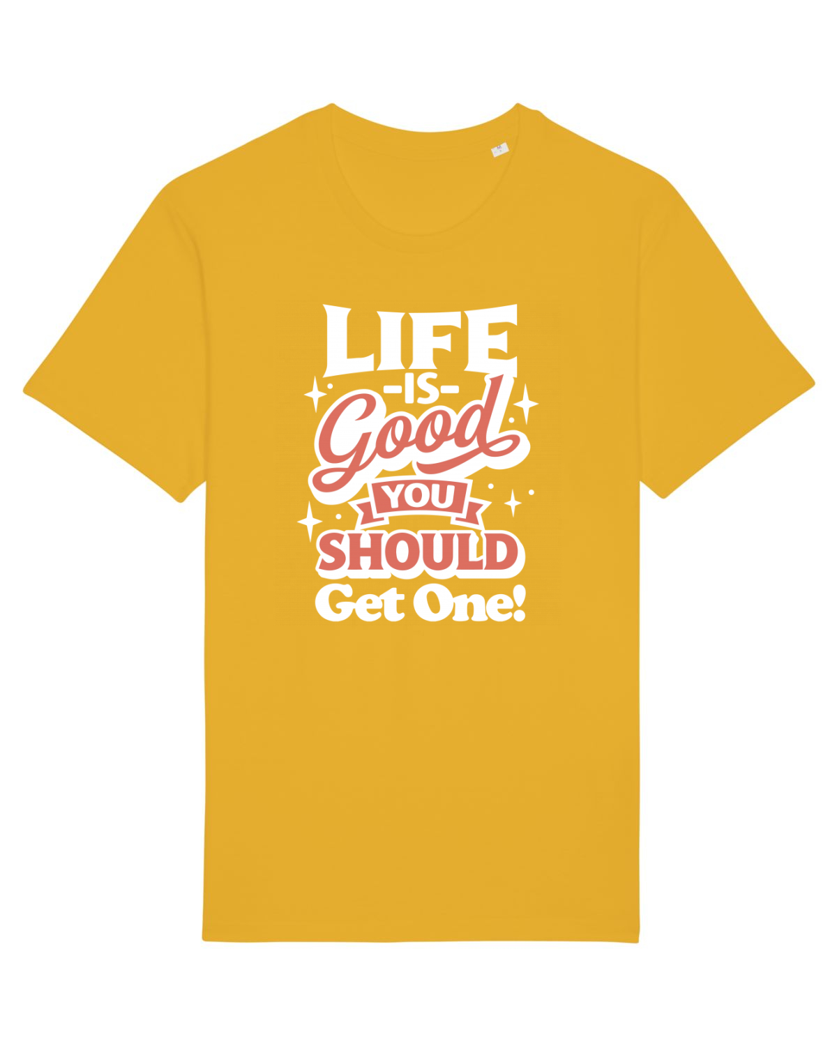 Tricou mânecă scurtă Unisex Rocker Spectra Yellow