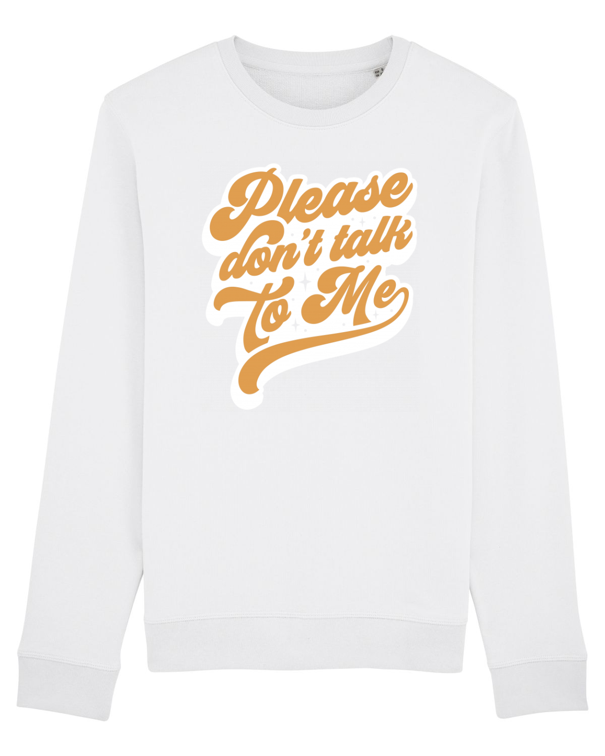 Bluză mânecă lungă Unisex Rise White