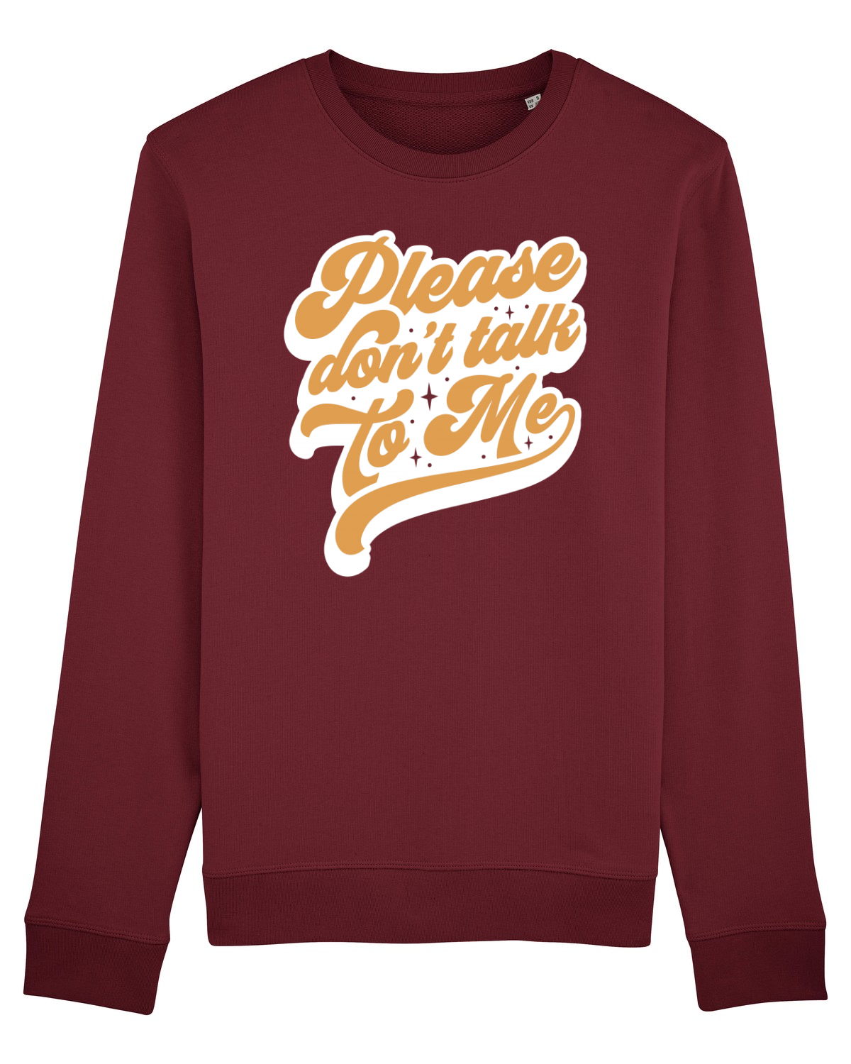 Bluză mânecă lungă Unisex Rise Burgundy