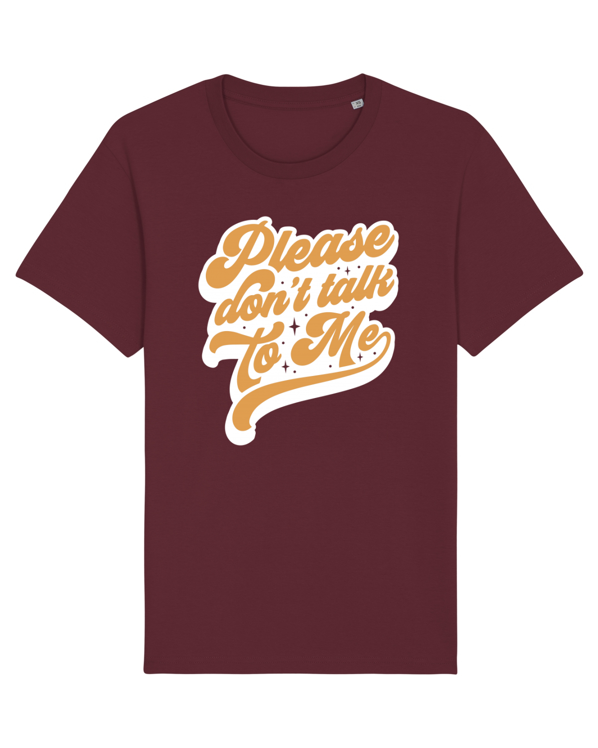 Tricou mânecă scurtă Unisex Rocker Burgundy