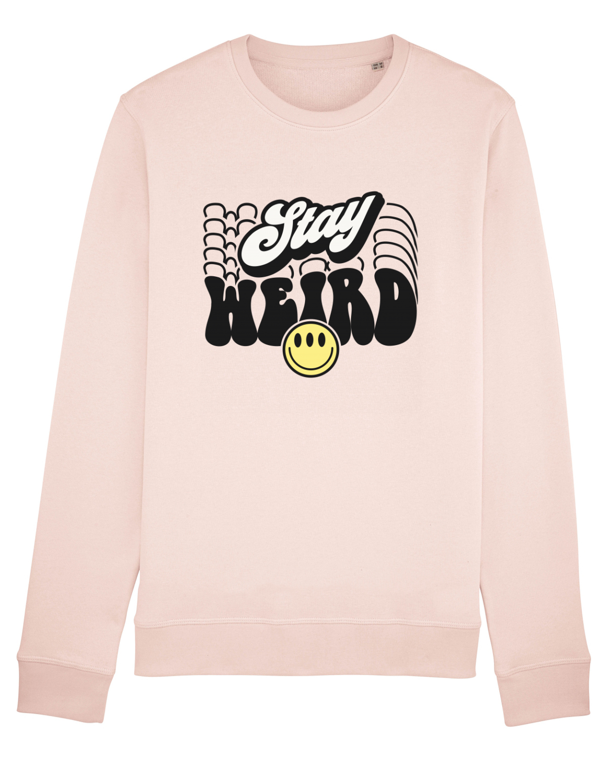 Bluză mânecă lungă Unisex Rise Candy Pink