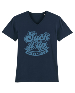 Suck it up buttercup Tricou mânecă scurtă guler V Bărbat Presenter