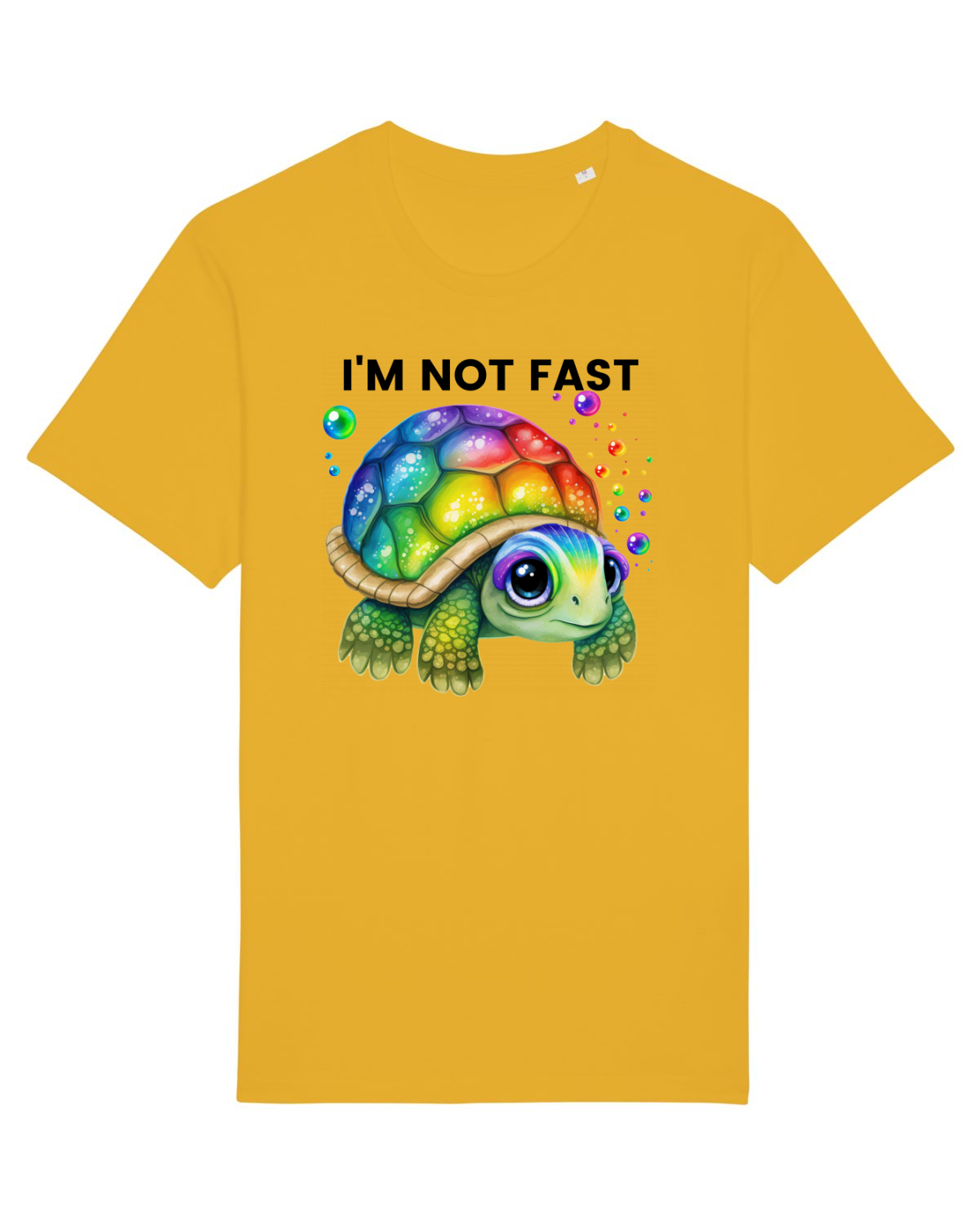 Tricou mânecă scurtă Unisex Rocker Spectra Yellow
