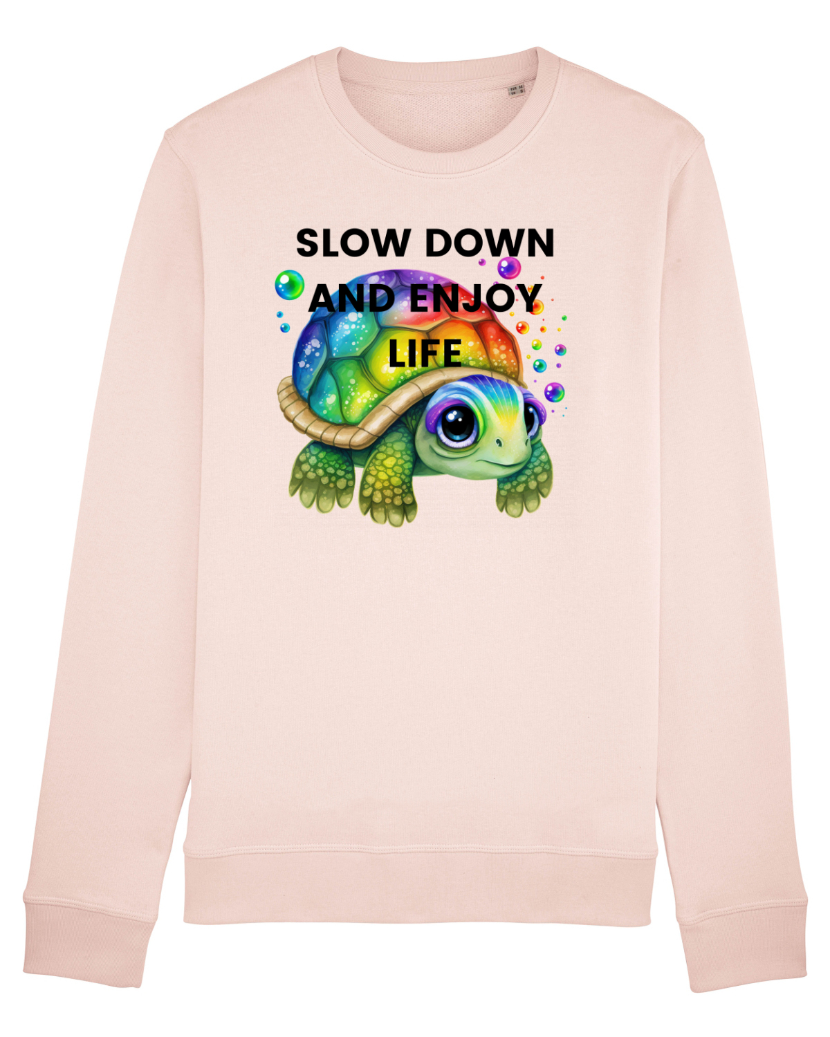 Bluză mânecă lungă Unisex Rise Candy Pink