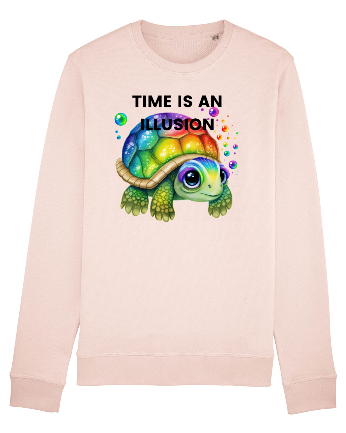 Bluză mânecă lungă Unisex Rise Candy Pink