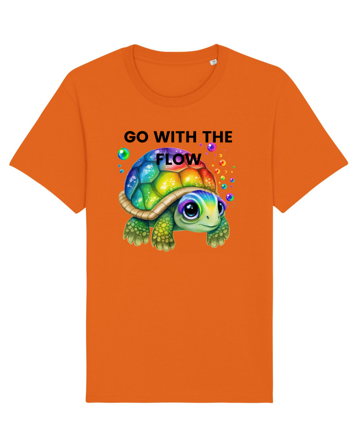 Tricou mânecă scurtă Unisex Rocker Bright Orange