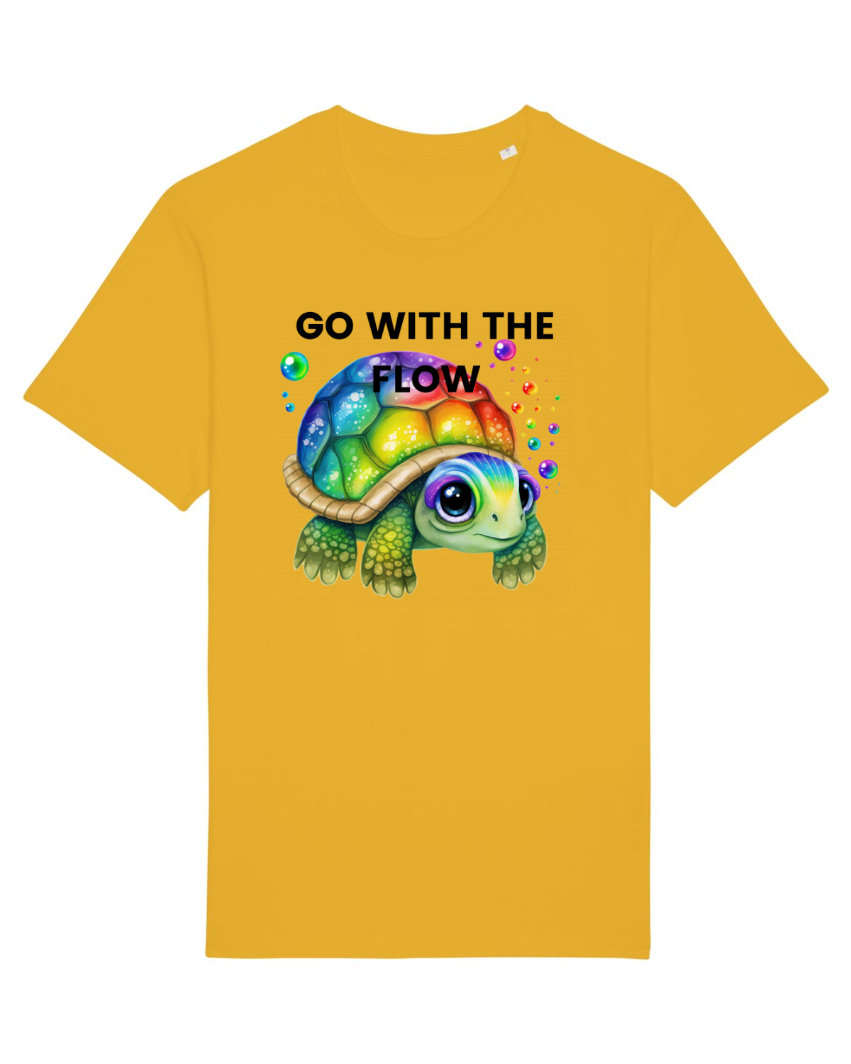 Tricou mânecă scurtă Unisex Rocker Spectra Yellow