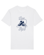 LIVE RUN Tricou mânecă scurtă Unisex Rocker