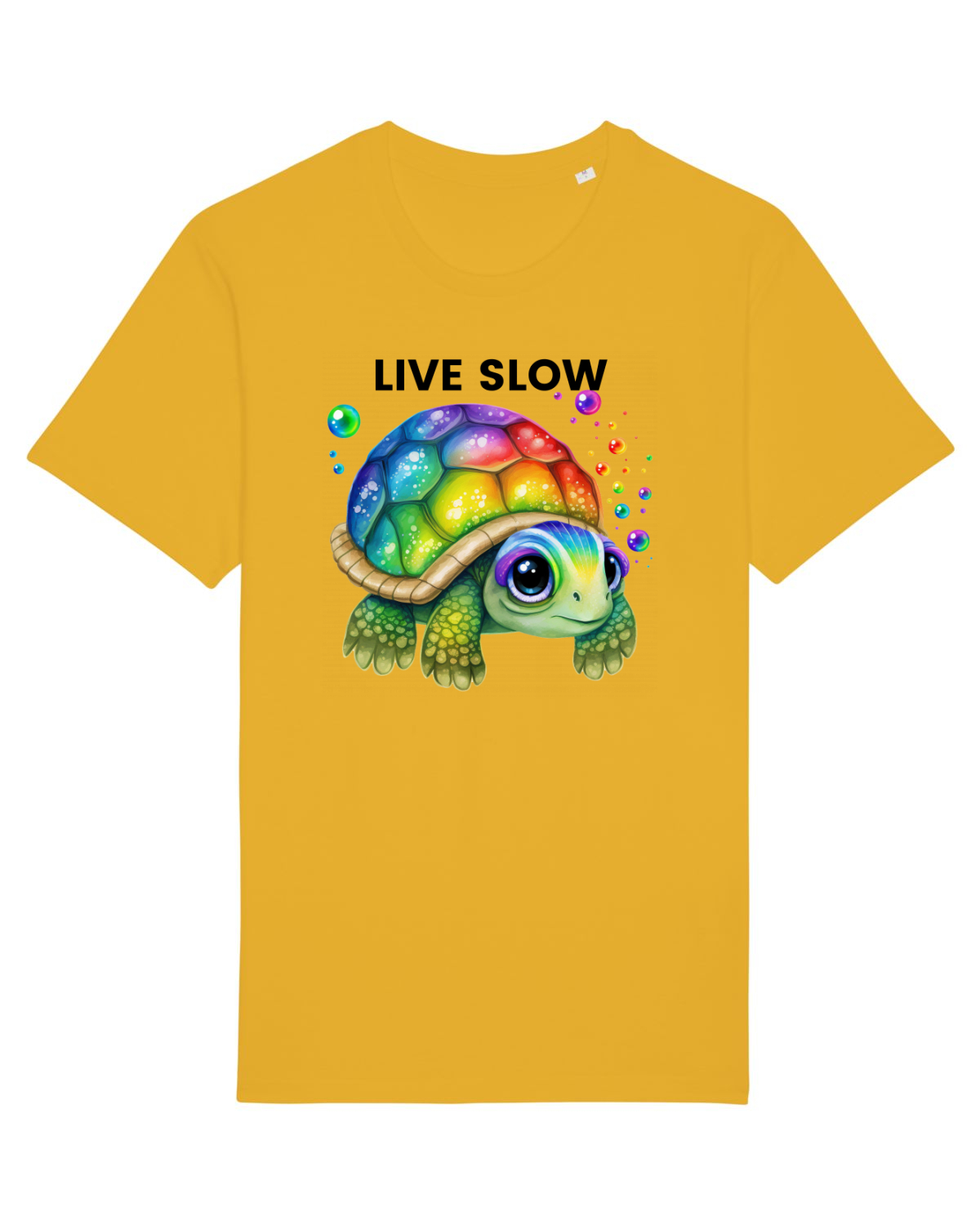 Tricou mânecă scurtă Unisex Rocker Spectra Yellow