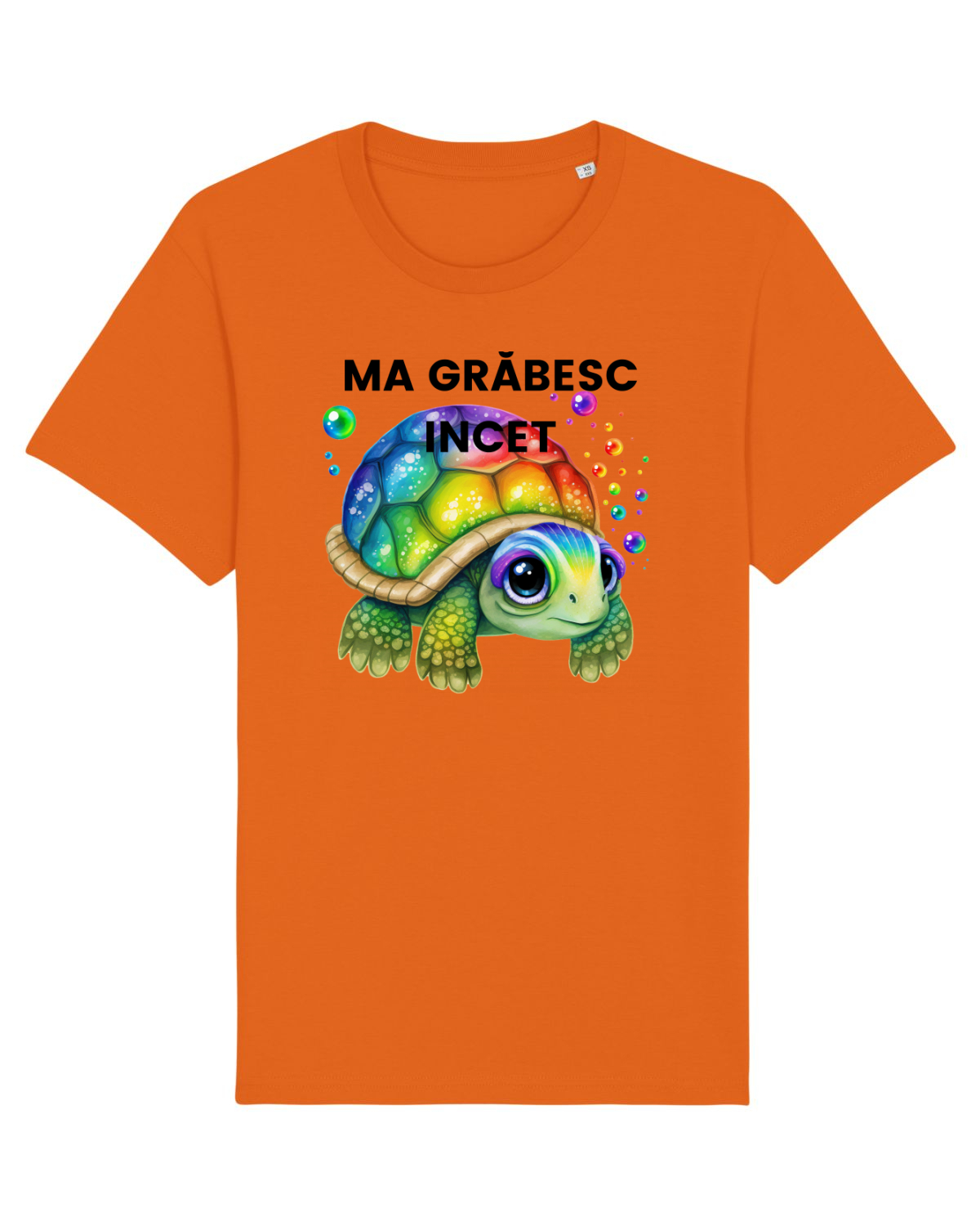Tricou mânecă scurtă Unisex Rocker Bright Orange