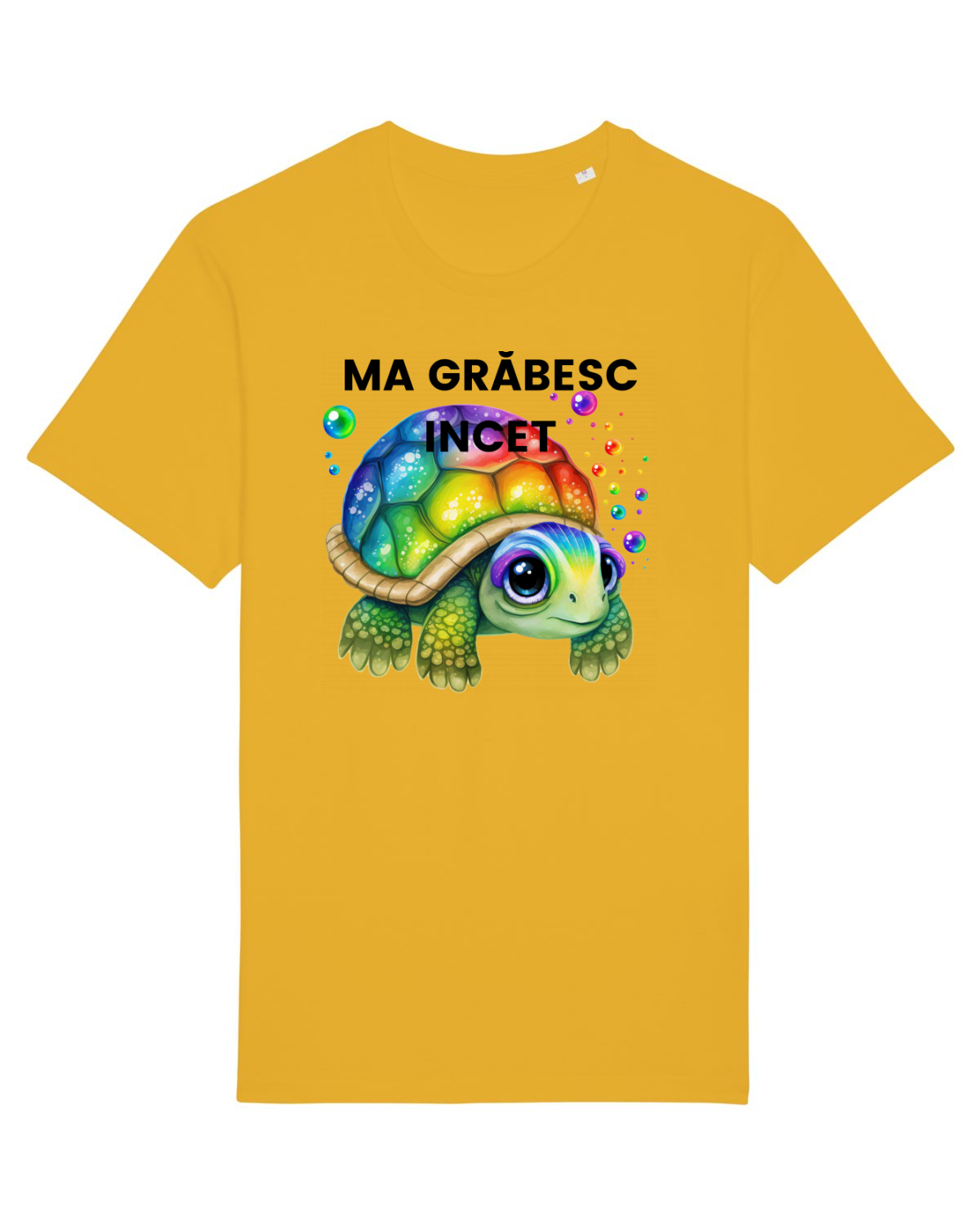 Tricou mânecă scurtă Unisex Rocker Spectra Yellow