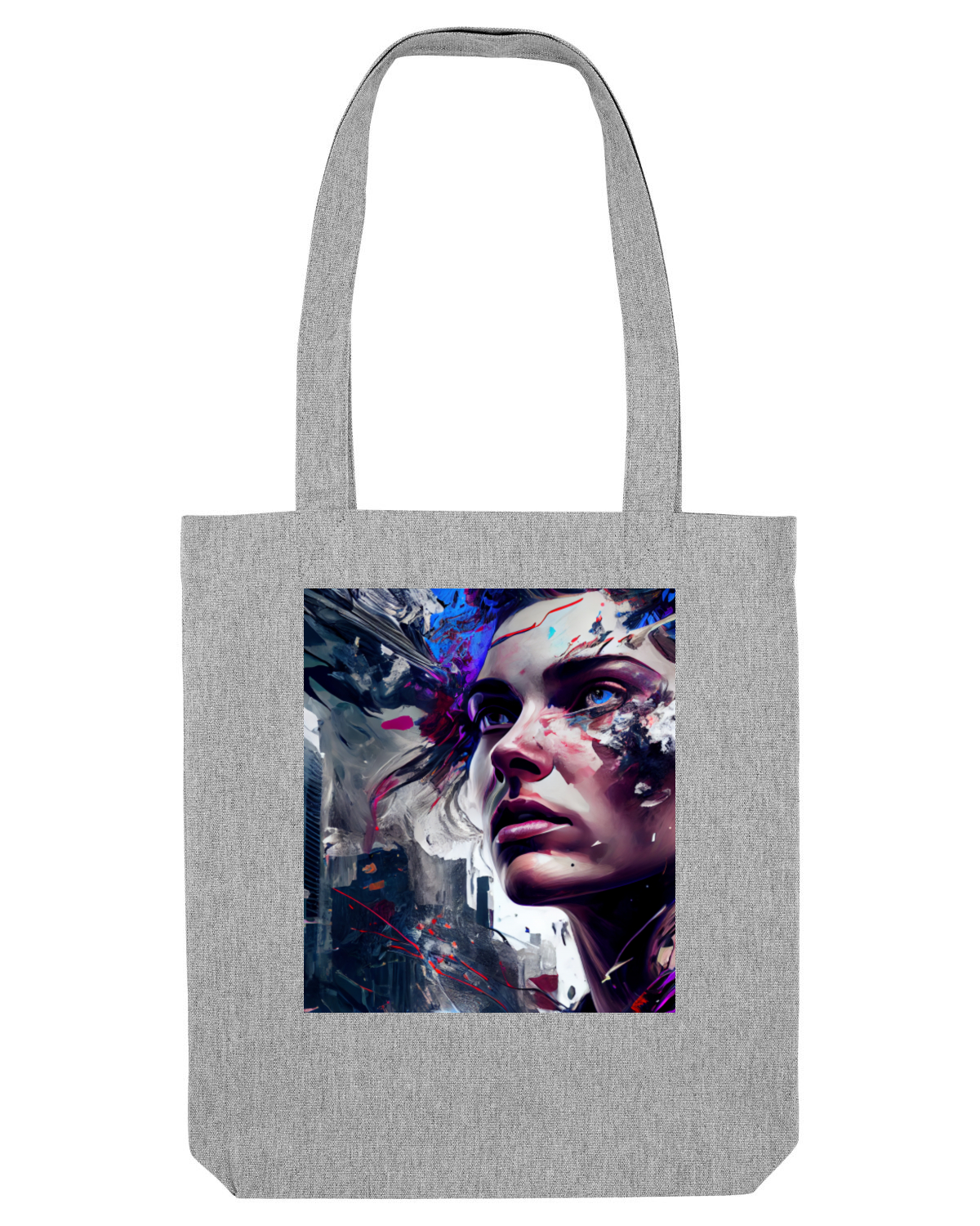 Sacoșă textilă Heather Grey