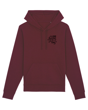 I love Jesus Burgundy